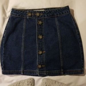 Pacsun Denim mini skirt